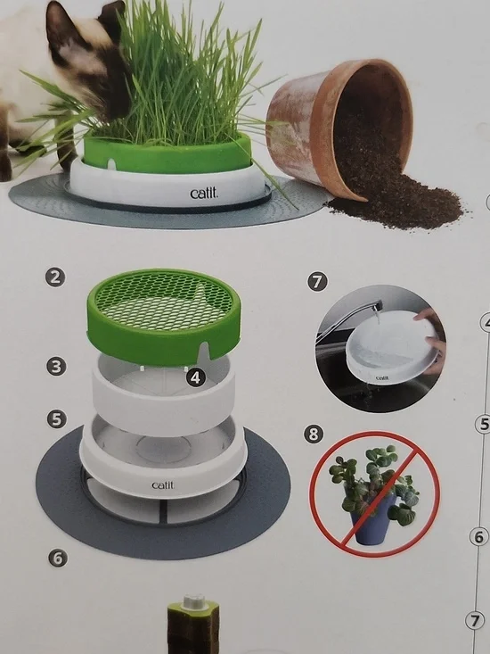 Brand New CATIT SENSES 2.0 GRASS PLANTER - Picture 4 of 5